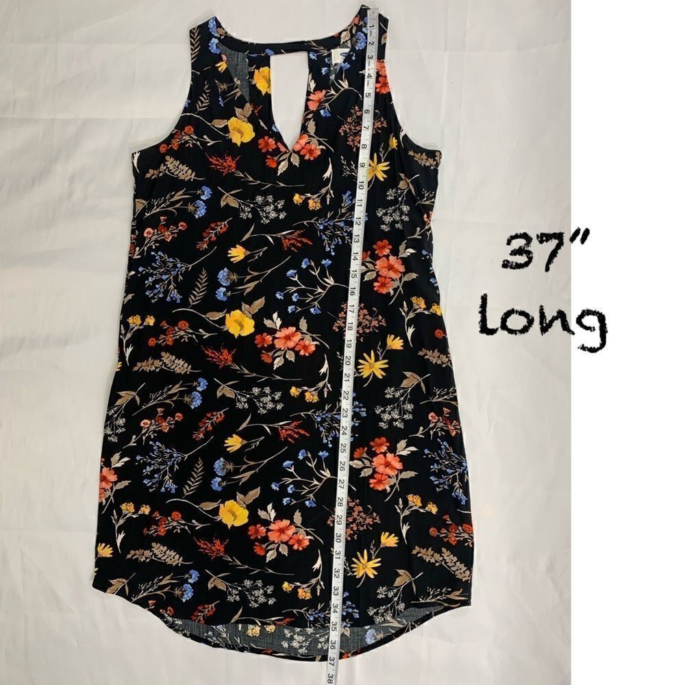Old navy flower detail slip on dress size small petite - Picture 5 of 9